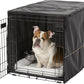 MidWest iCrate Double Door Collapsible Wire Dog Crate Kit