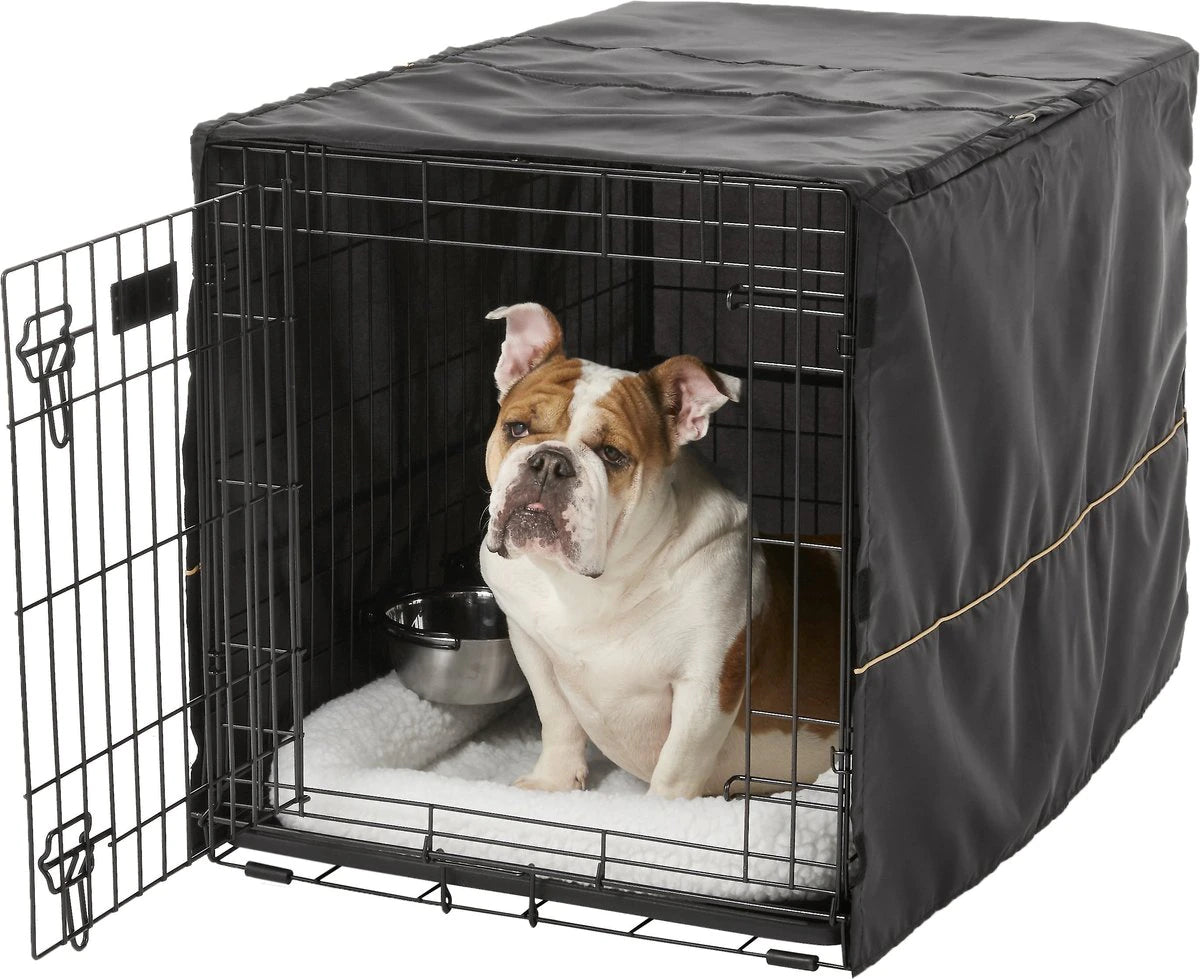 MidWest iCrate Double Door Collapsible Wire Dog Crate Kit