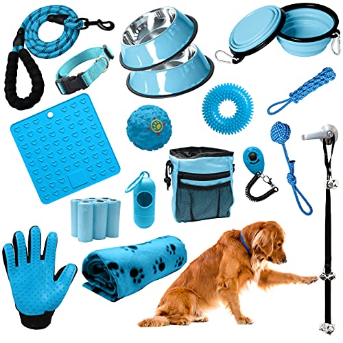 23 PCS Blue Setonware Puppy Starter Kit