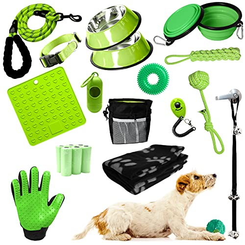 23 pc Special Green Setonware Puppy Starter Kit