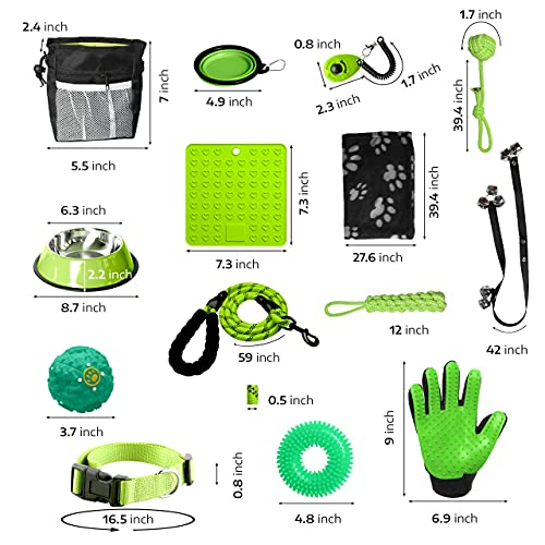 23 pc Special Green Setonware Puppy Starter Kit