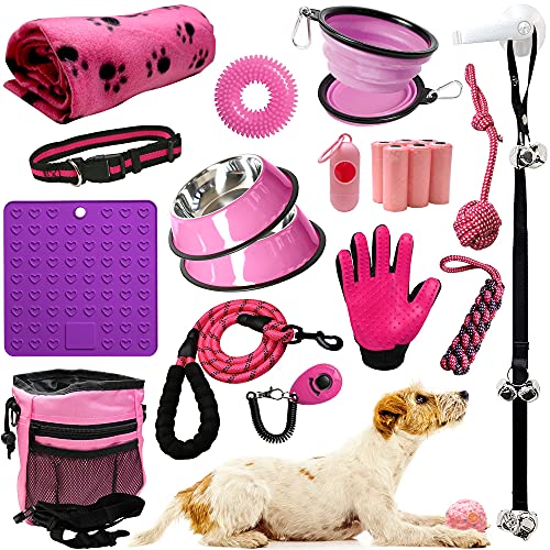 23 pc Pink Setonware Puppy Starter Kit