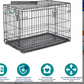 MidWest iCrate Fold & Carry Double Door Collapsible Wire Dog Crate